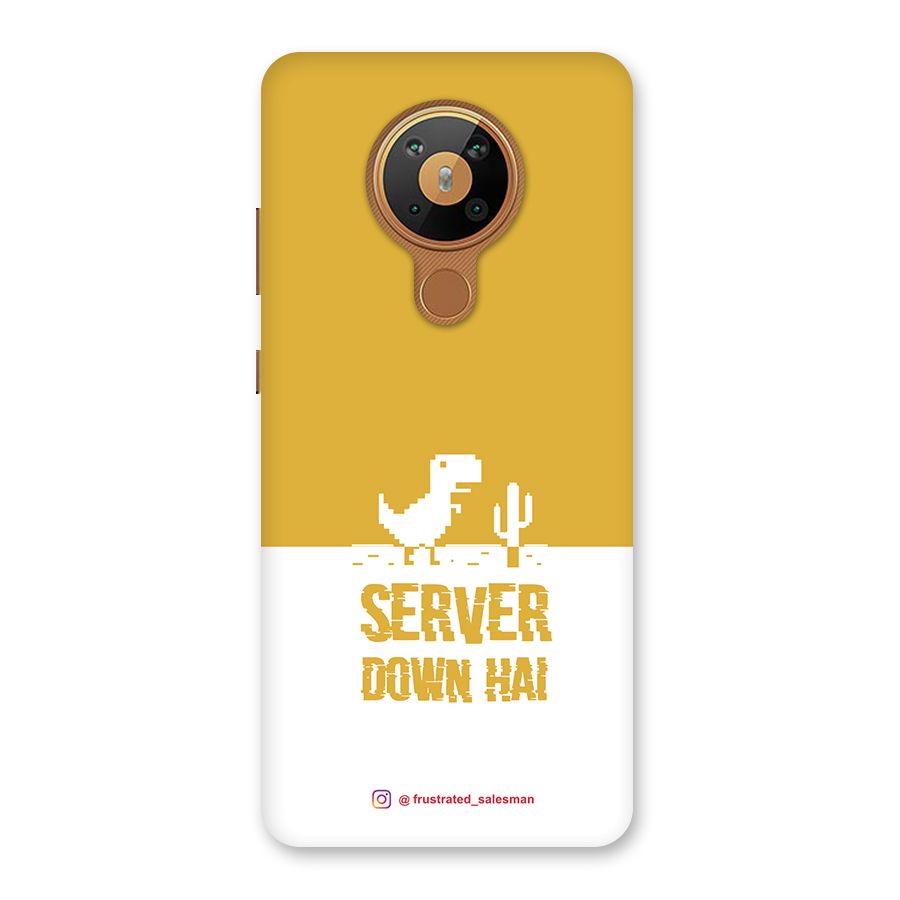 Server Down Hai Mustard Yellow Back Case for Nokia 5.3