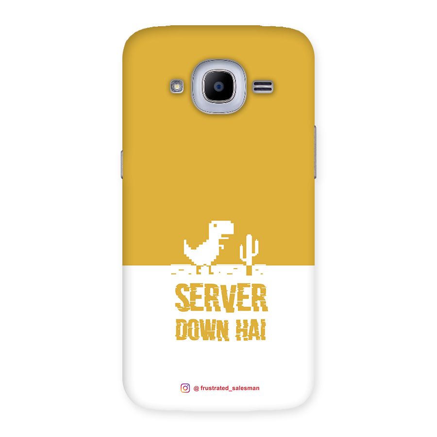Server Down Hai Mustard Yellow Back Case for Samsung Galaxy J2 2016