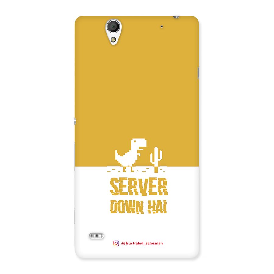 Server Down Hai Mustard Yellow Back Case for Sony Xperia C4