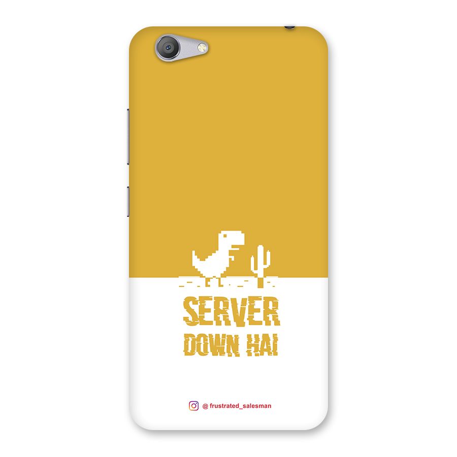 Server Down Hai Mustard Yellow Back Case for Vivo Y53