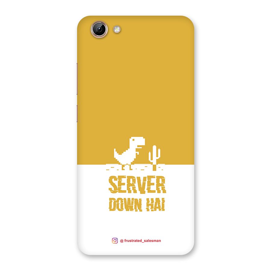 Server Down Hai Mustard Yellow Back Case for Vivo Y71i