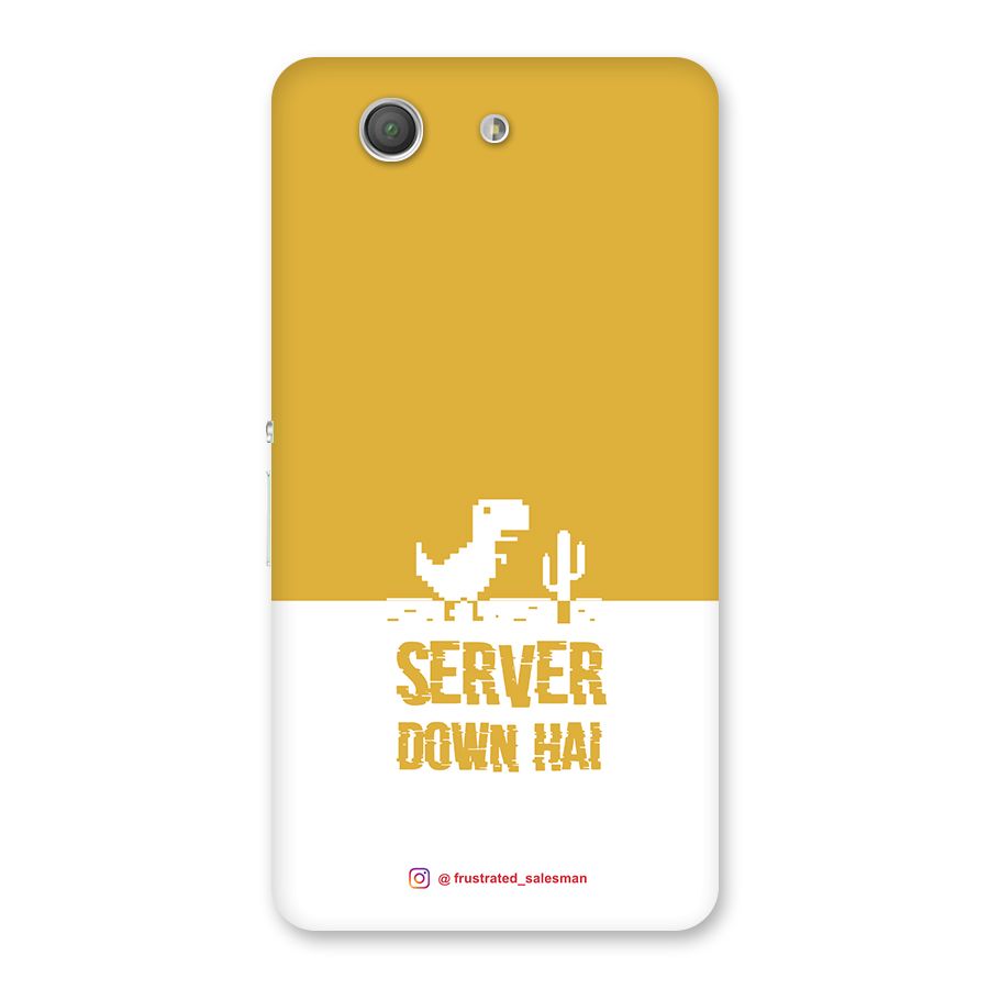 Server Down Hai Mustard Yellow Back Case for Xperia Z3 Compact