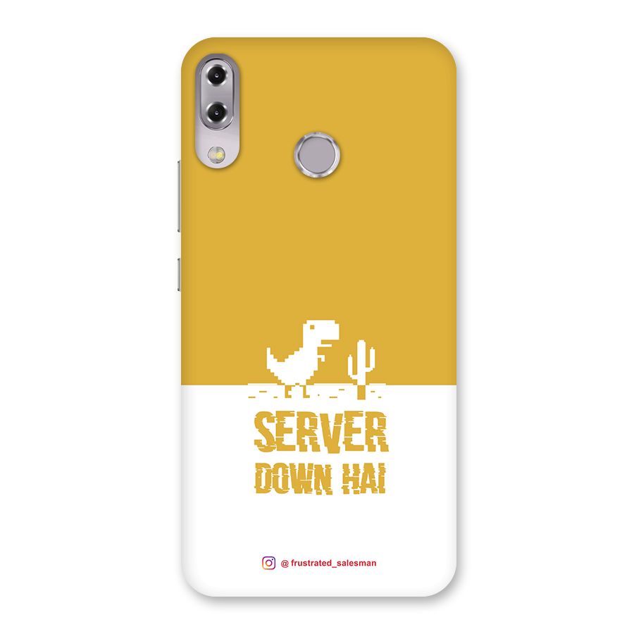 Server Down Hai Mustard Yellow Back Case for Zenfone 5Z