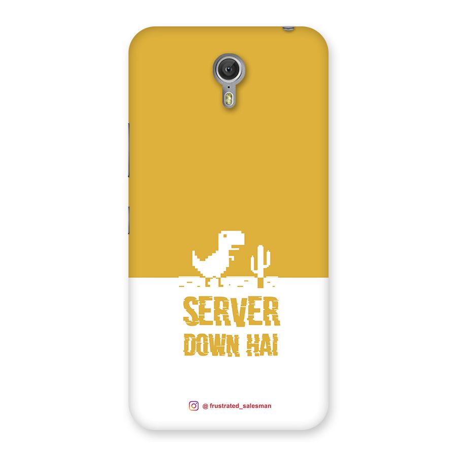 Server Down Hai Mustard Yellow Back Case for Zuk Z1