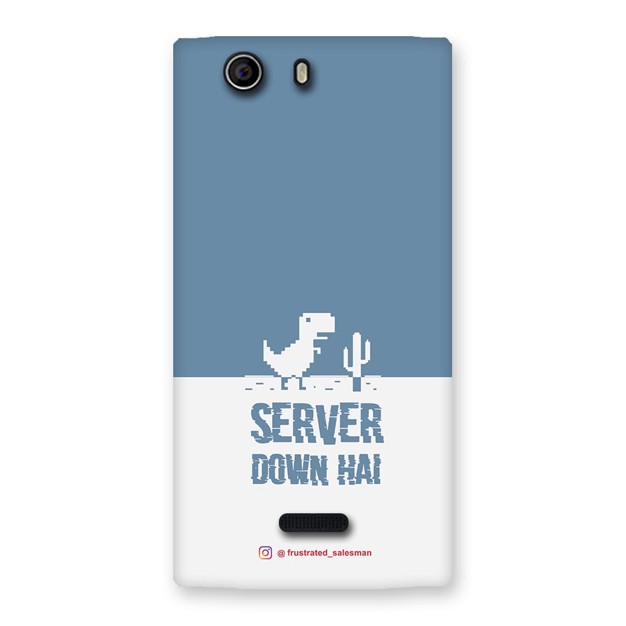 Server Down Hai SteelBlue Back Case for Canvas Nitro 2 E311