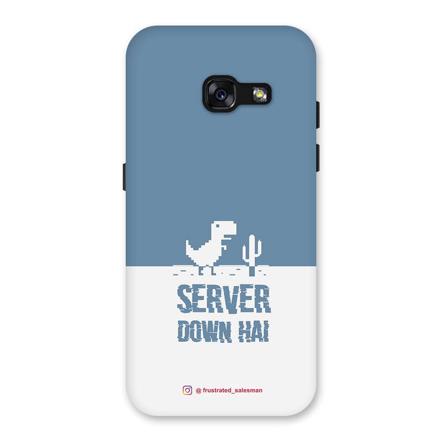 Server Down Hai SteelBlue Back Case for Galaxy A3 (2017)