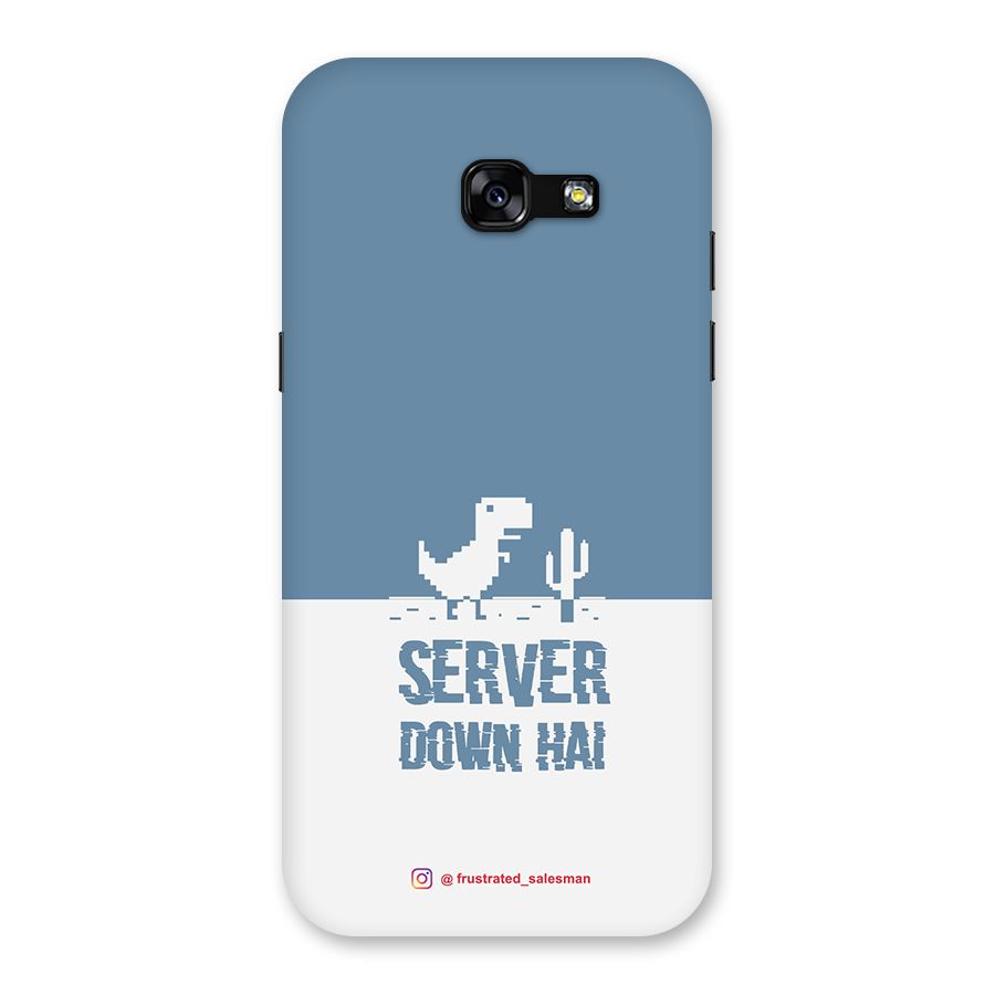 Server Down Hai SteelBlue Back Case for Galaxy A5 2017