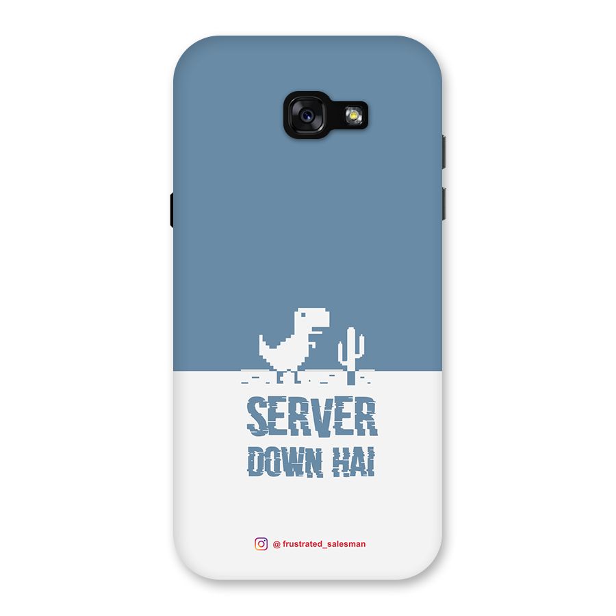 Server Down Hai SteelBlue Back Case for Galaxy A7 (2017)