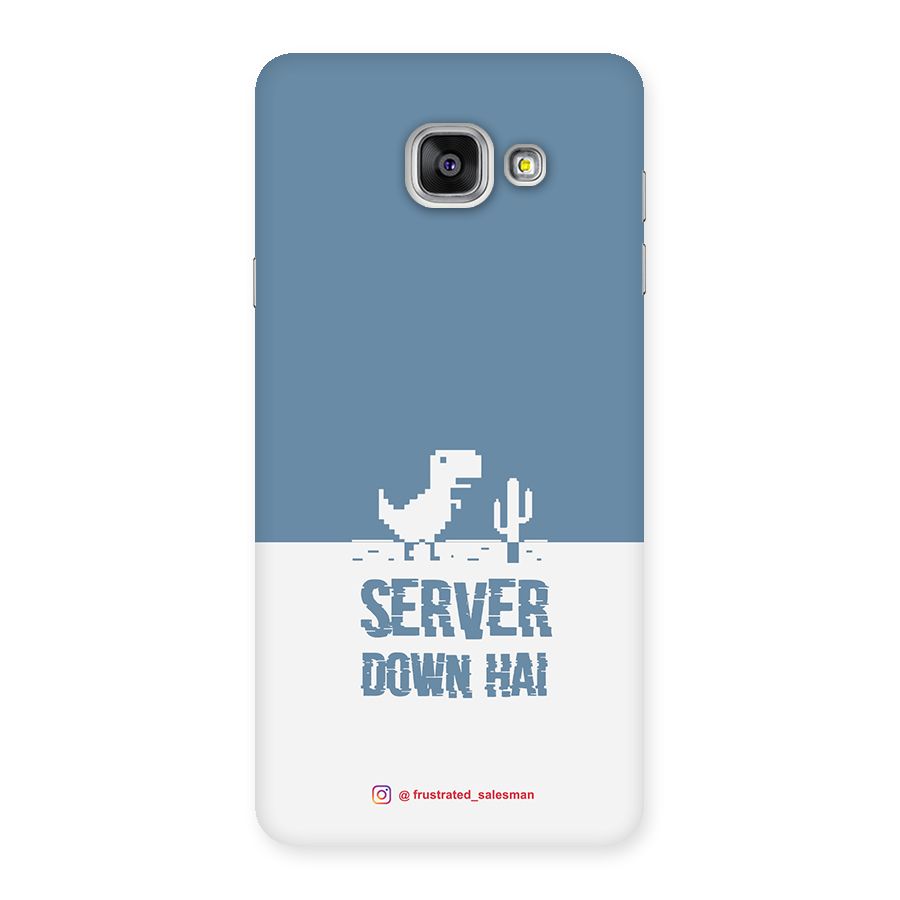 Server Down Hai SteelBlue Back Case for Galaxy A7 2016