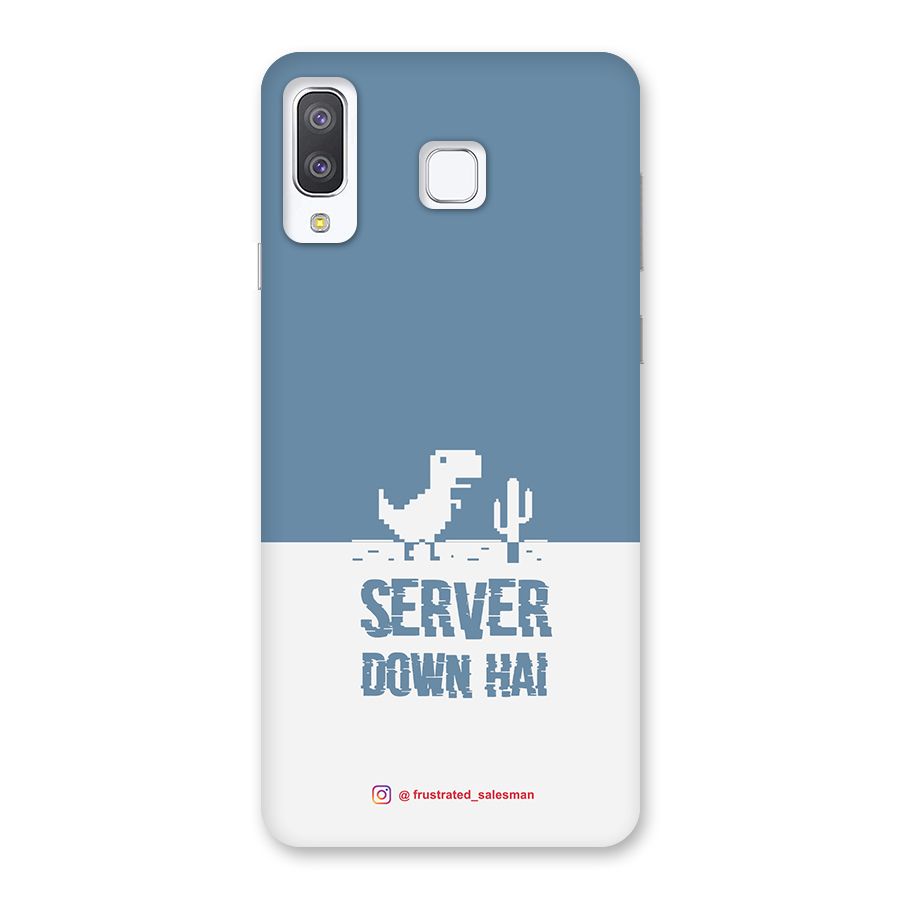 Server Down Hai SteelBlue Back Case for Galaxy A8 Star