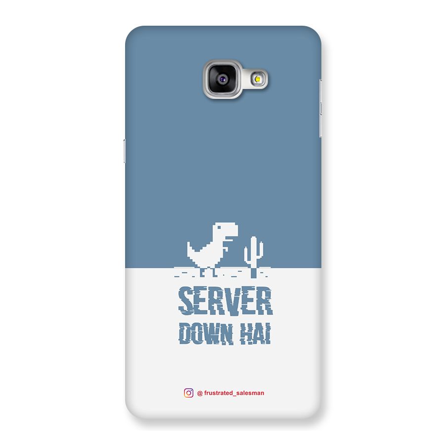 Server Down Hai SteelBlue Back Case for Galaxy A9
