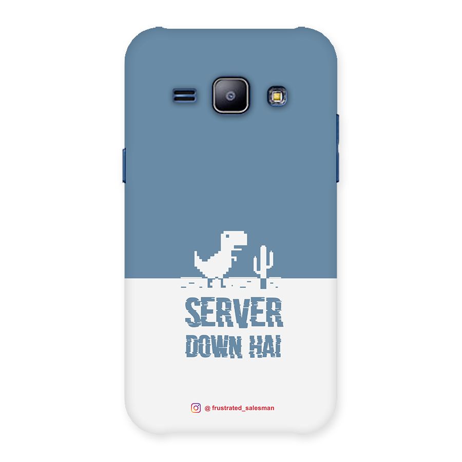Server Down Hai SteelBlue Back Case for Galaxy J1