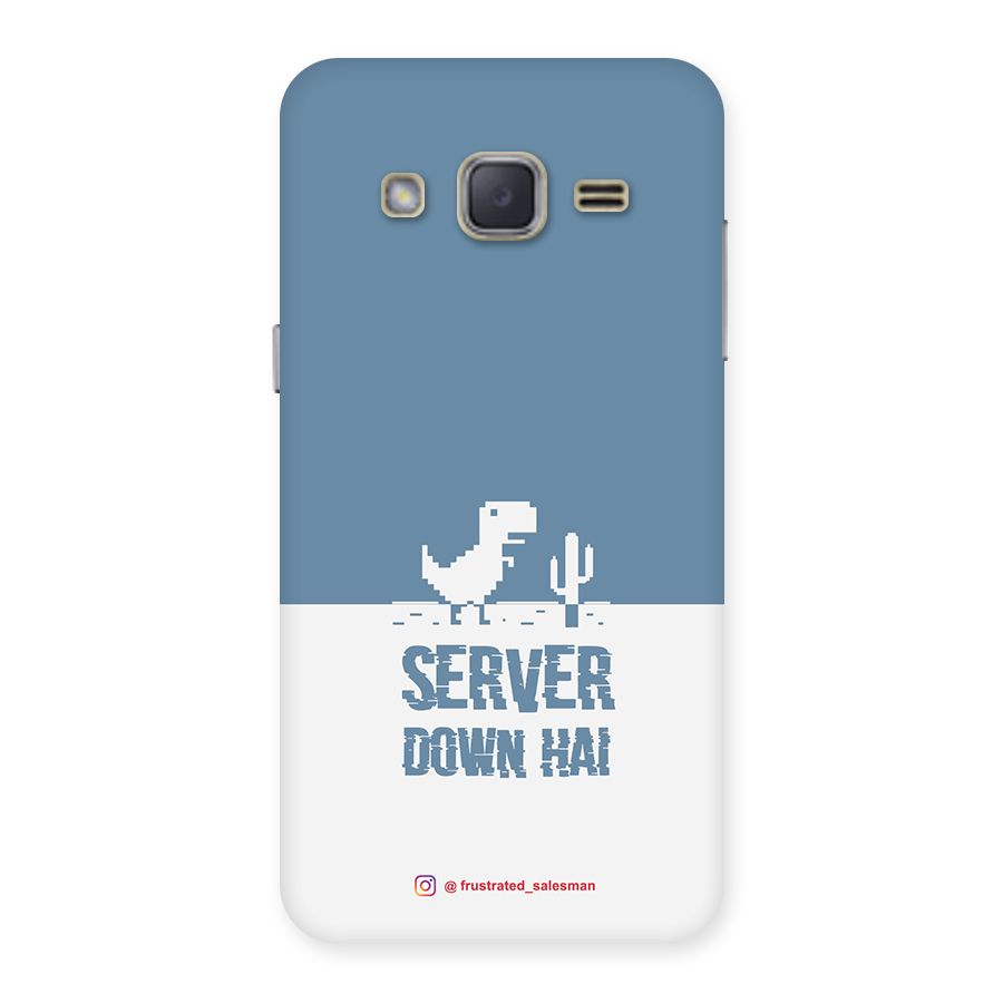 Server Down Hai SteelBlue Back Case for Galaxy J2