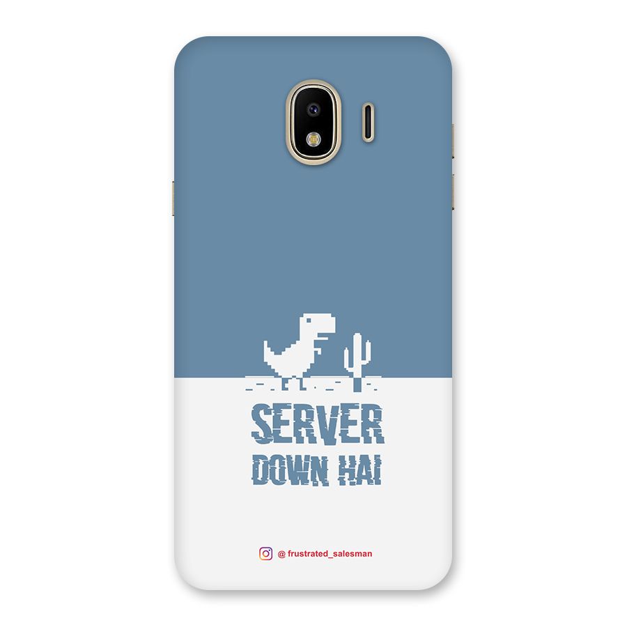 Server Down Hai SteelBlue Back Case for Galaxy J4
