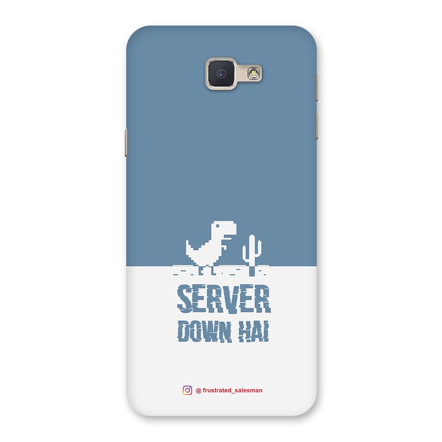 Server Down Hai SteelBlue Back Case for Galaxy J5 Prime