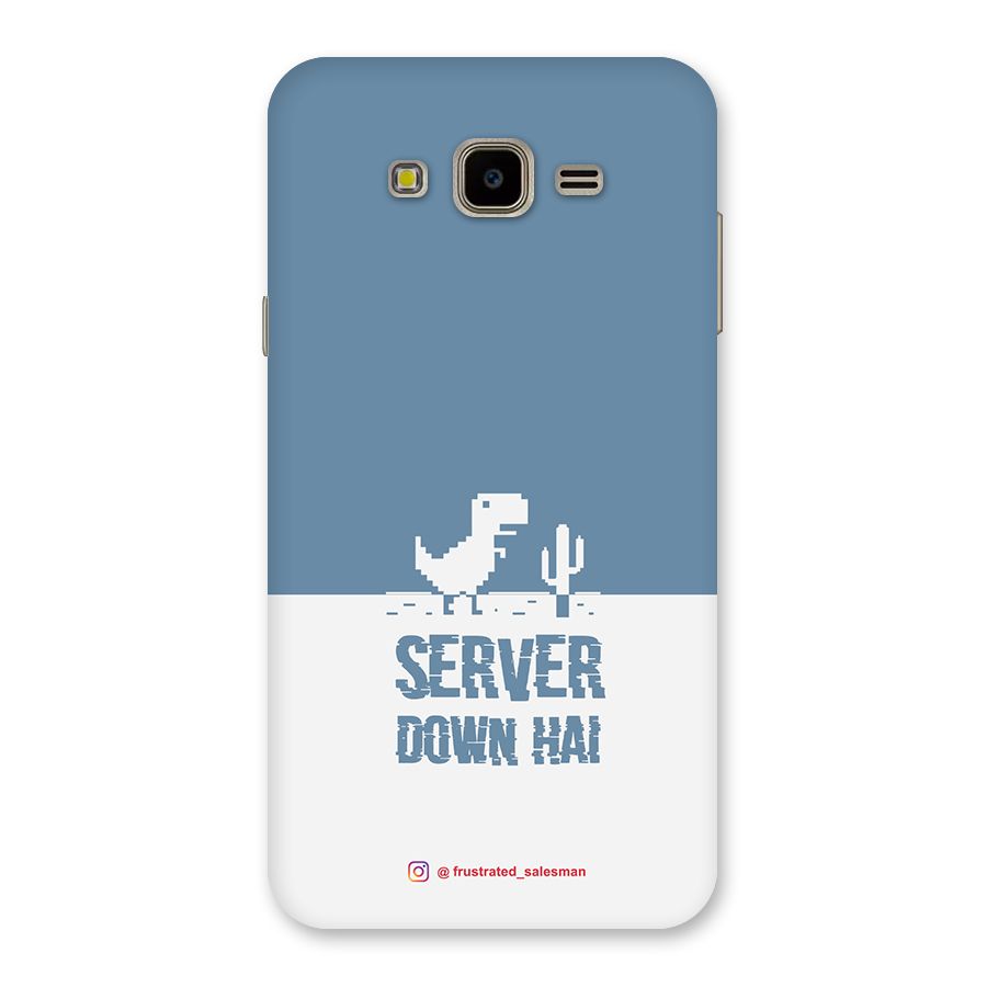 Server Down Hai SteelBlue Back Case for Galaxy J7 Nxt