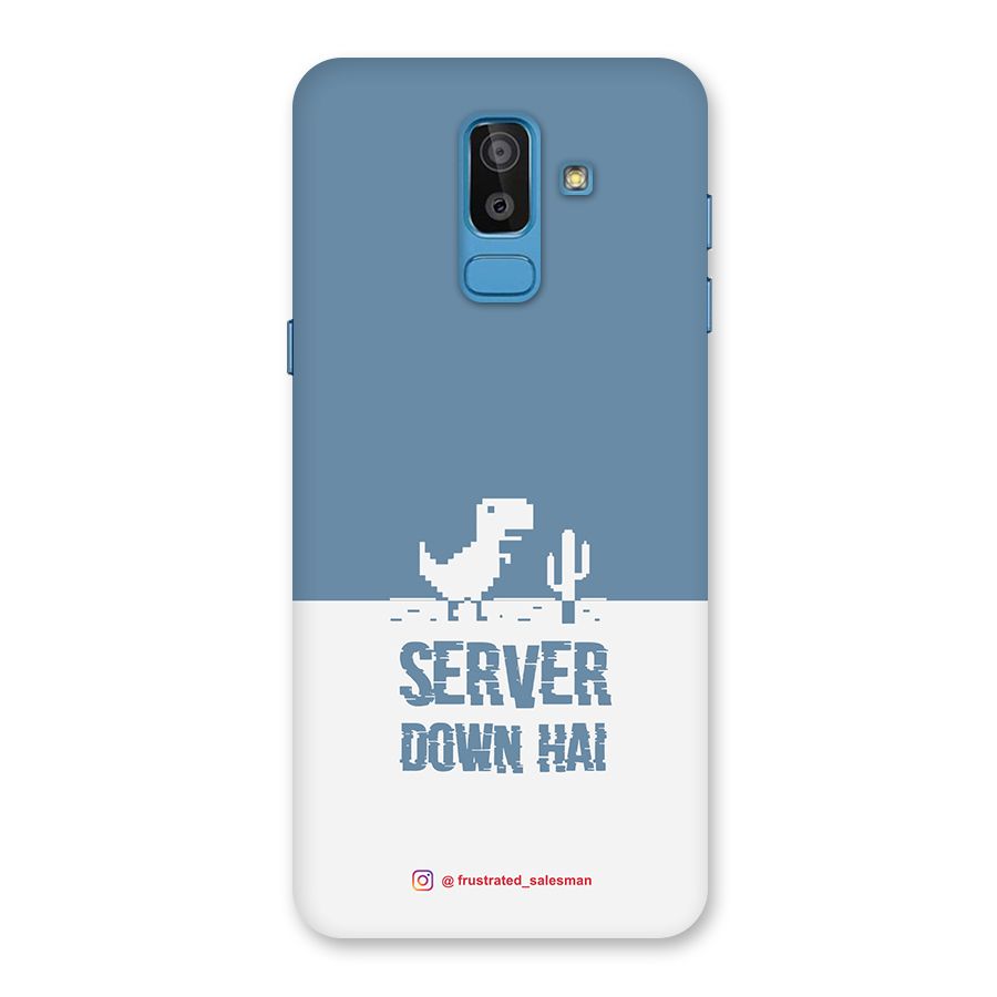 Server Down Hai SteelBlue Back Case for Galaxy J8