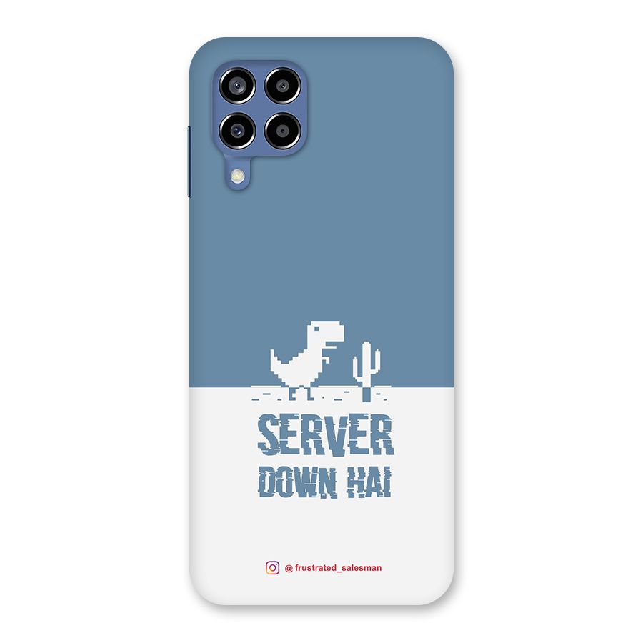 Server Down Hai SteelBlue Back Case for Galaxy M53 5G