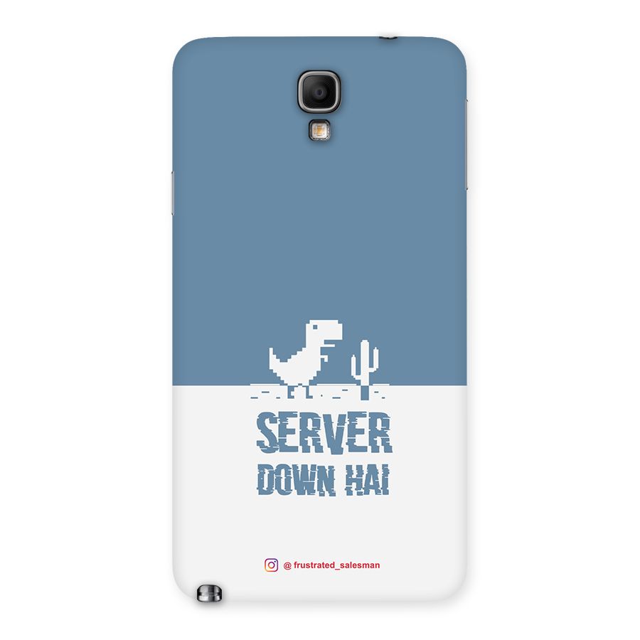 Server Down Hai SteelBlue Back Case for Galaxy Note 3 Neo