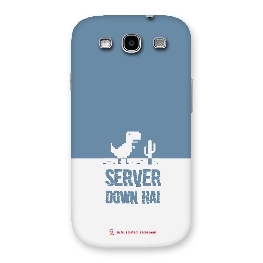 Server Down Hai SteelBlue Back Case for Galaxy S3