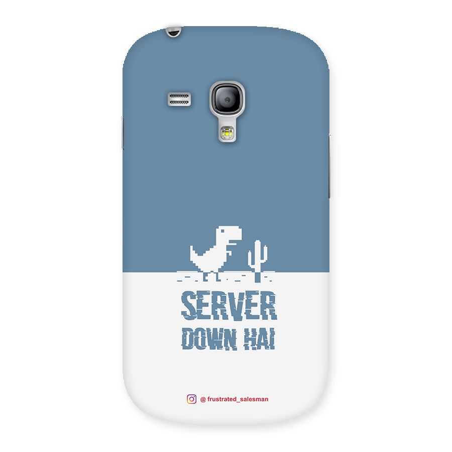 Server Down Hai SteelBlue Back Case for Galaxy S3 Mini