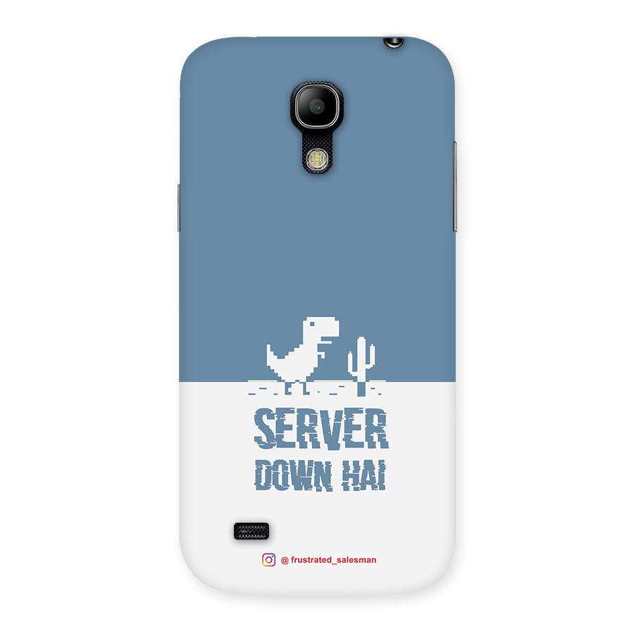 Server Down Hai SteelBlue Back Case for Galaxy S4 Mini