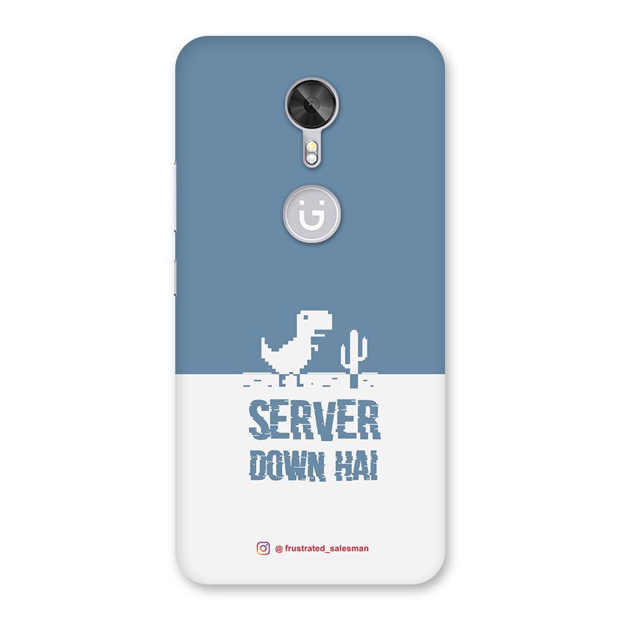 Server Down Hai SteelBlue Back Case for Gionee A1