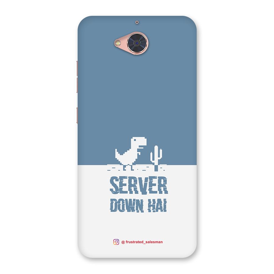 Server Down Hai SteelBlue Back Case for Gionee S6 Pro