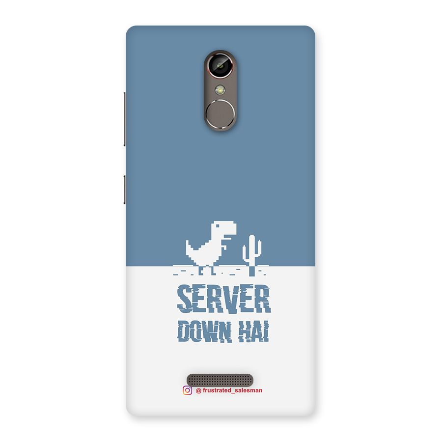 Server Down Hai SteelBlue Back Case for Gionee S6s