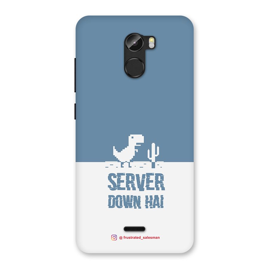 Server Down Hai SteelBlue Back Case for Gionee X1