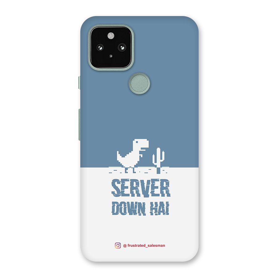 Server Down Hai SteelBlue Back Case for Google Pixel 5