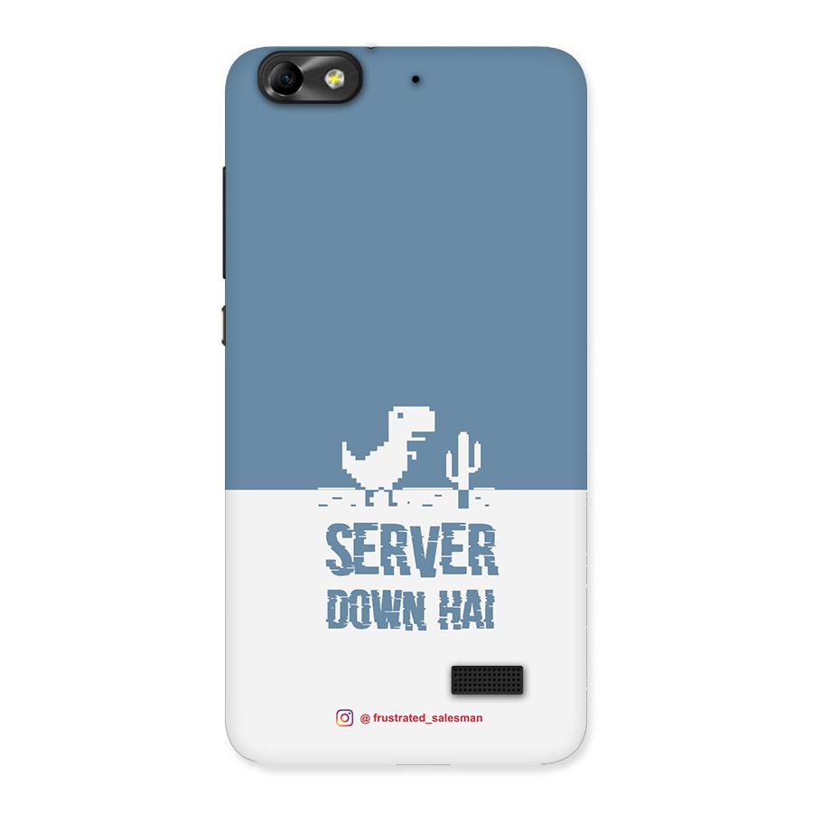 Server Down Hai SteelBlue Back Case for Honor 4C