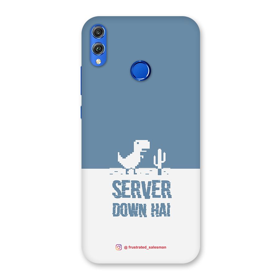 Server Down Hai SteelBlue Back Case for Honor 8X