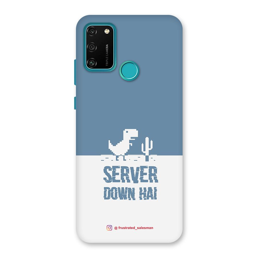 Server Down Hai SteelBlue Back Case for Honor 9A