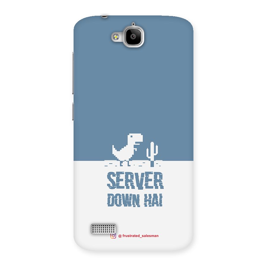 Server Down Hai SteelBlue Back Case for Honor Holly