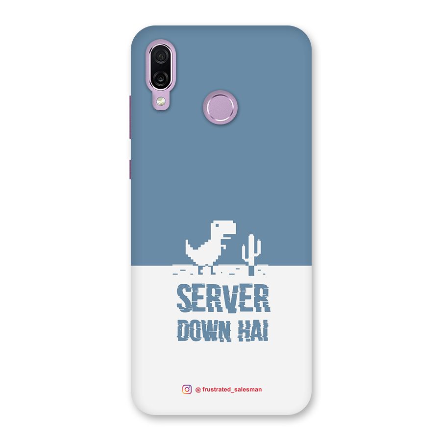 Server Down Hai SteelBlue Back Case for Honor Play