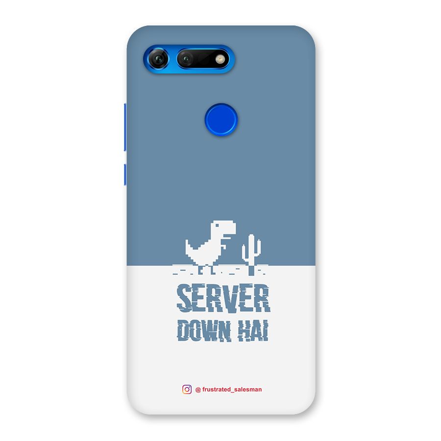 Server Down Hai SteelBlue Back Case for Honor View 20