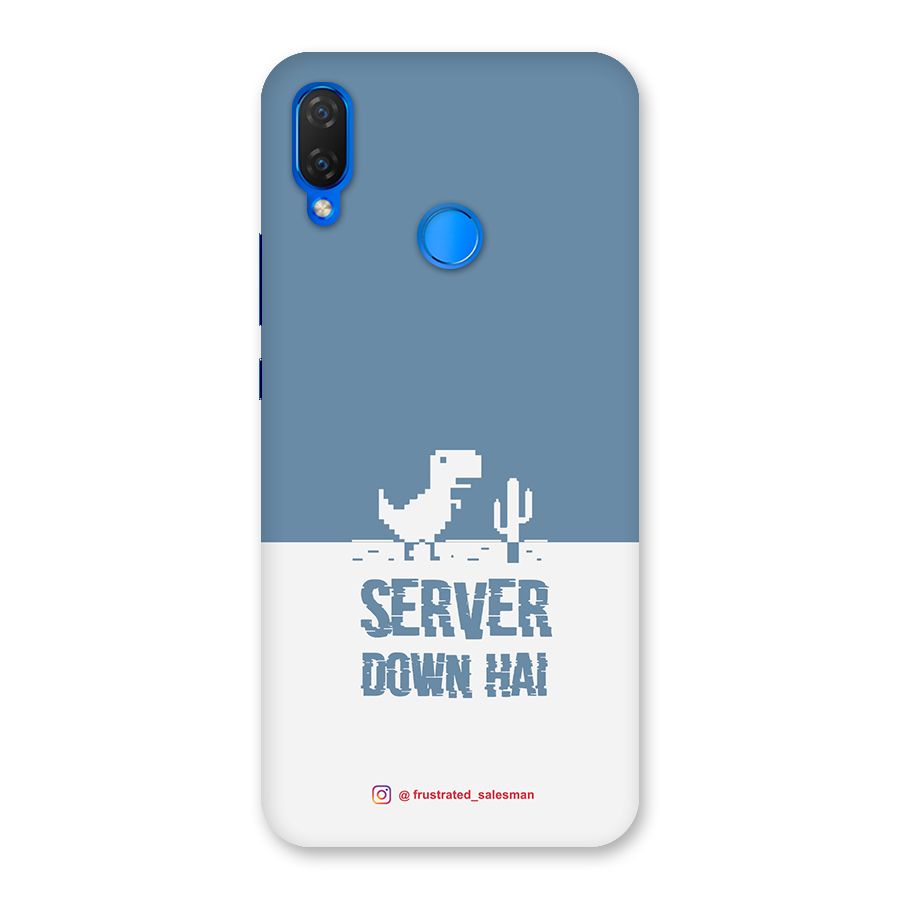 Server Down Hai SteelBlue Back Case for Huawei P Smart+