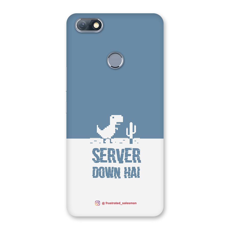 Server Down Hai SteelBlue Back Case for Infinix Note 5