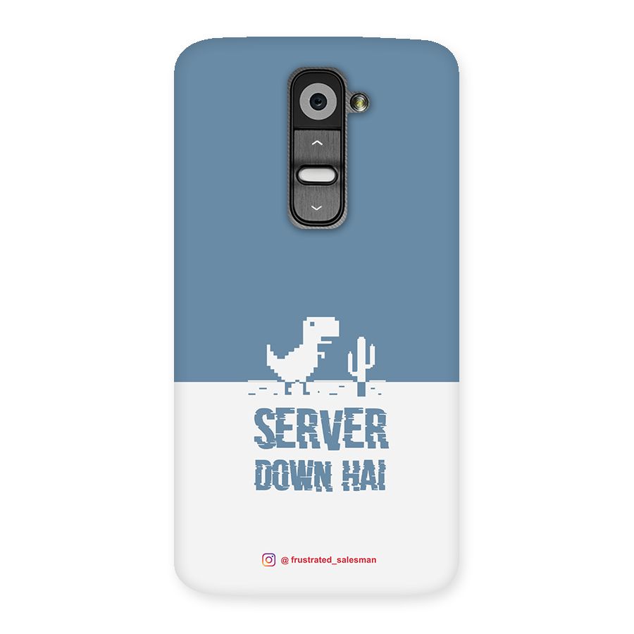 Server Down Hai SteelBlue Back Case for LG G2