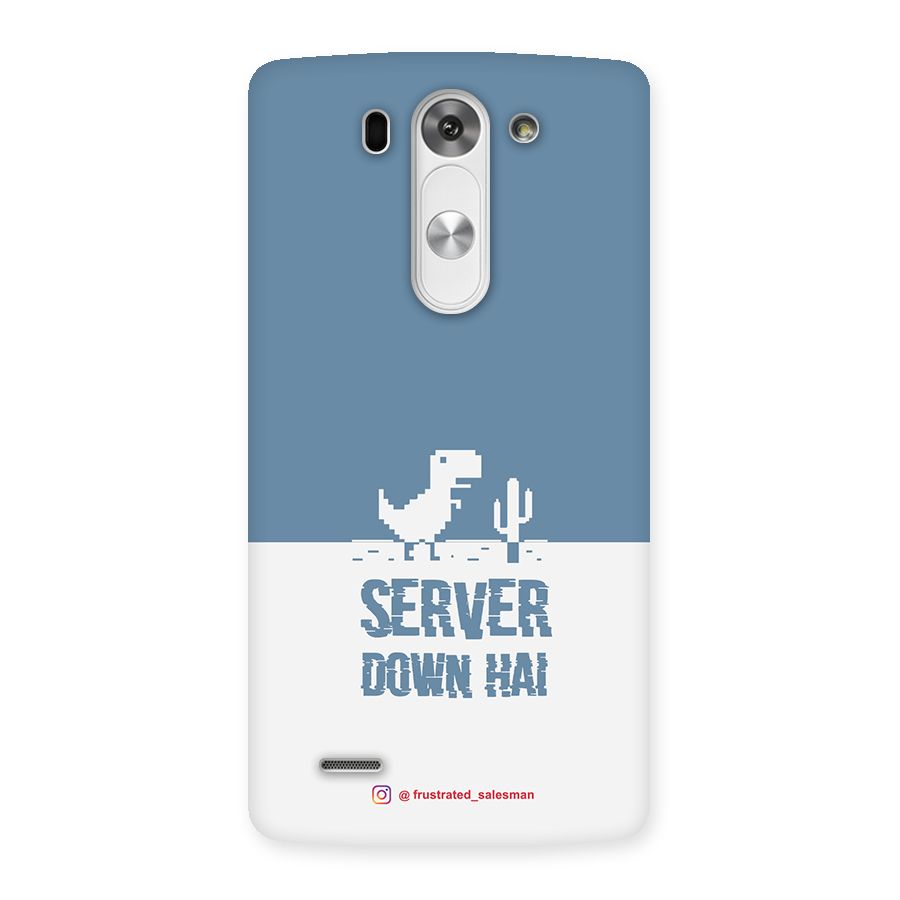 Server Down Hai SteelBlue Back Case for LG G3 Beat