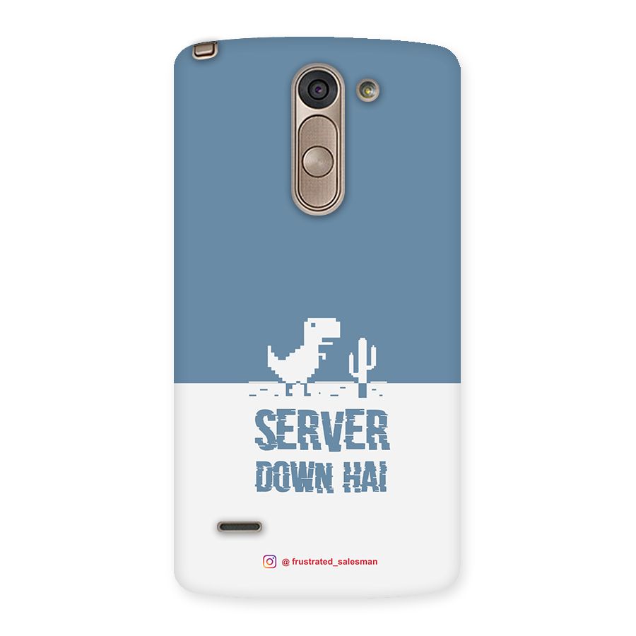 Server Down Hai SteelBlue Back Case for LG G3 Stylus
