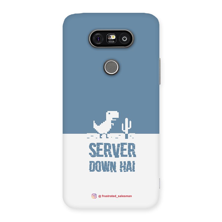 Server Down Hai SteelBlue Back Case for LG G5