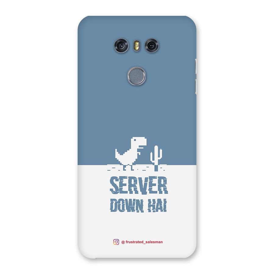 Server Down Hai SteelBlue Back Case for LG G6
