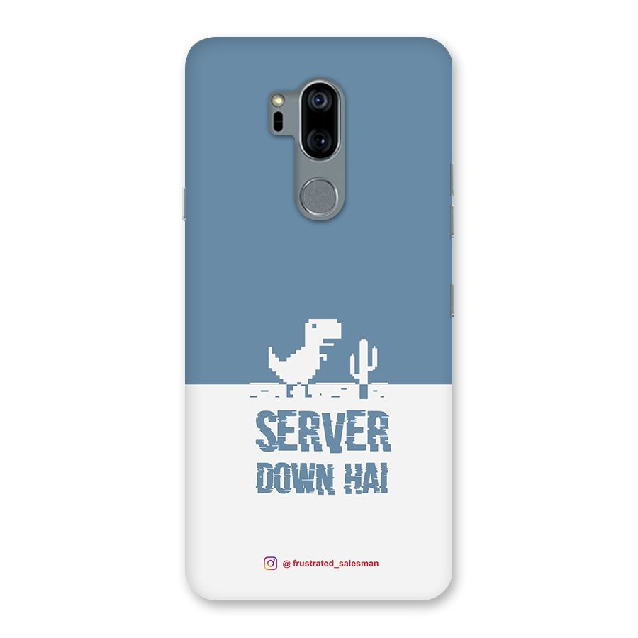 Server Down Hai SteelBlue Back Case for LG G7