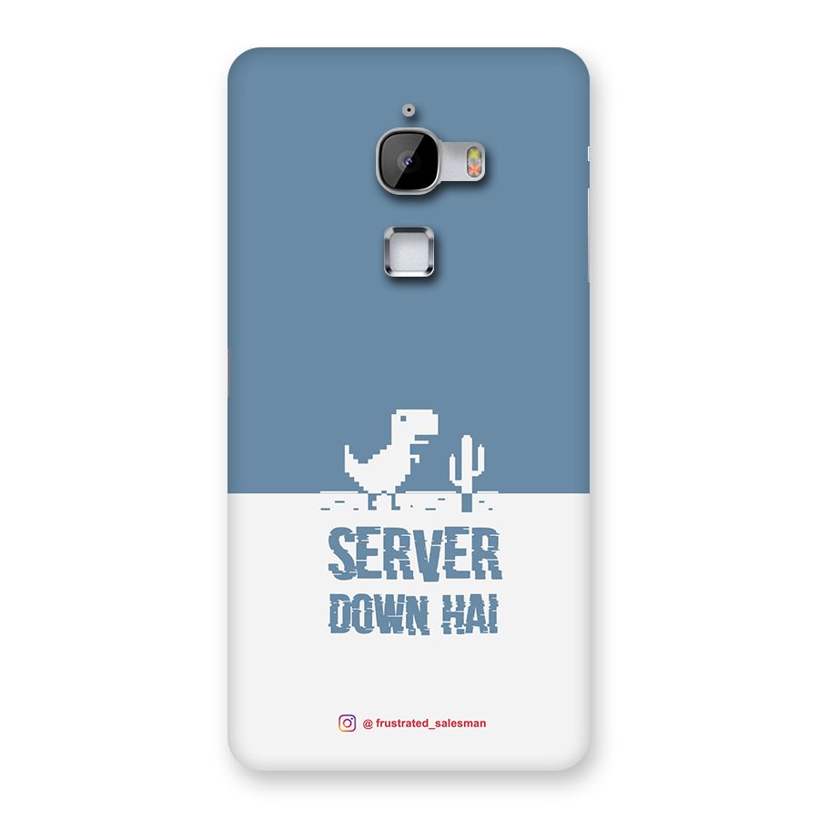 Server Down Hai SteelBlue Back Case for LeTv Le Max
