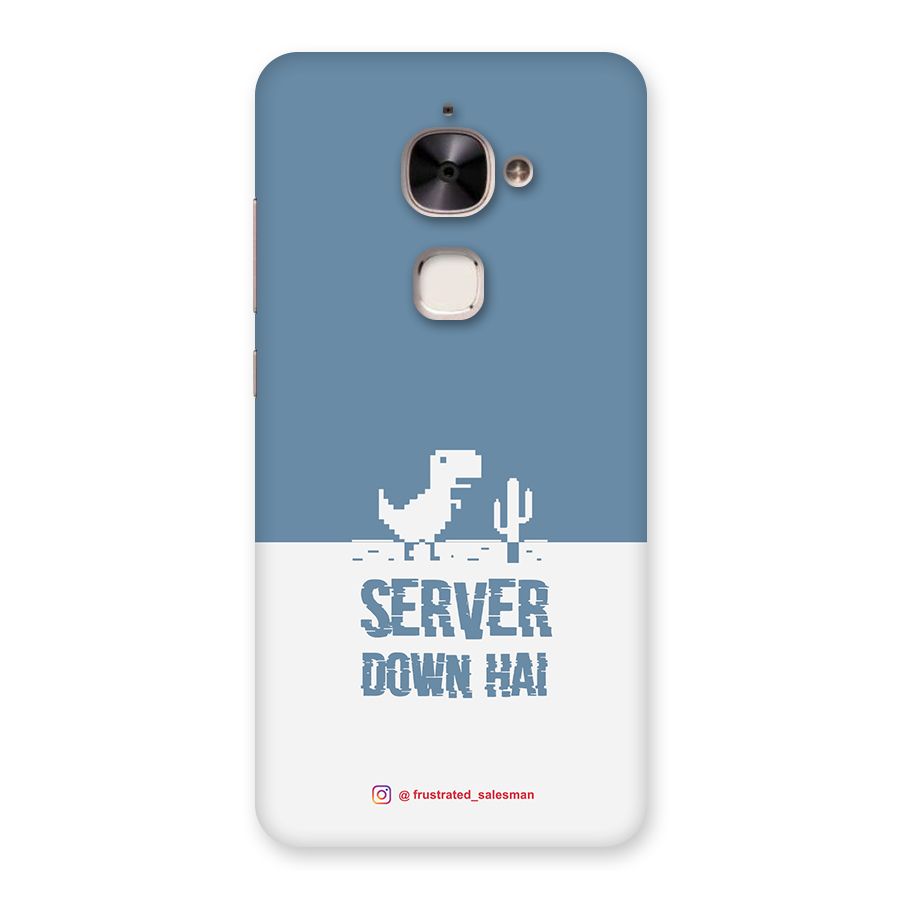 Server Down Hai SteelBlue Back Case for Le 2