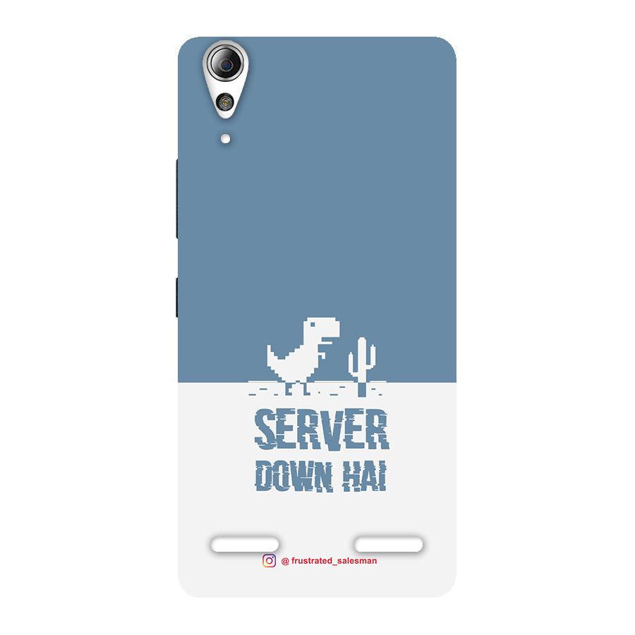 Server Down Hai SteelBlue Back Case for Lenovo A6000