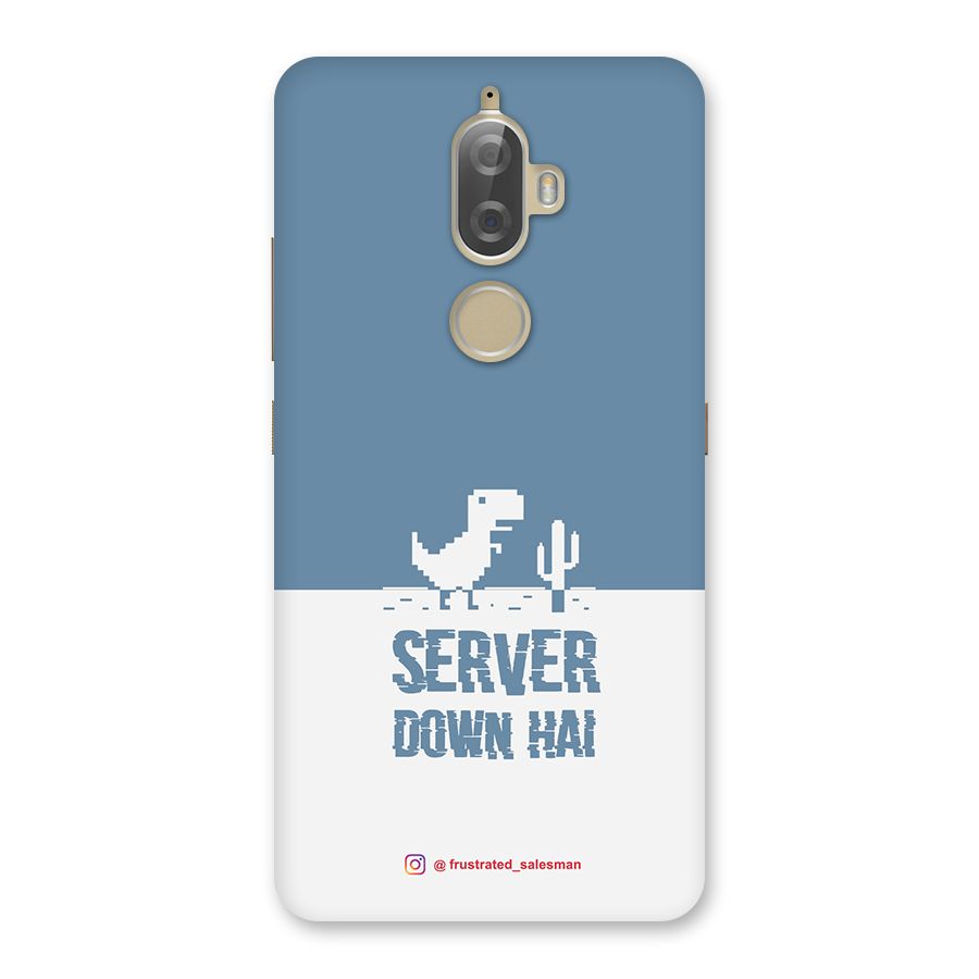 Server Down Hai SteelBlue Back Case for Lenovo K8 Plus