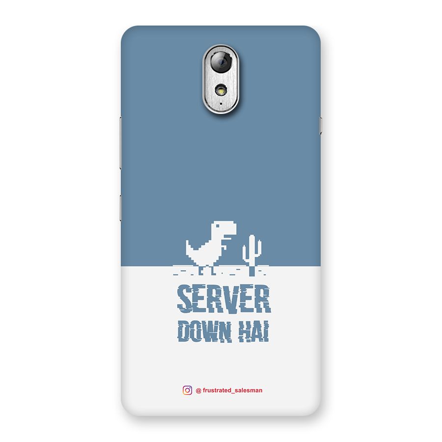 Server Down Hai SteelBlue Back Case for Lenovo Vibe P1M